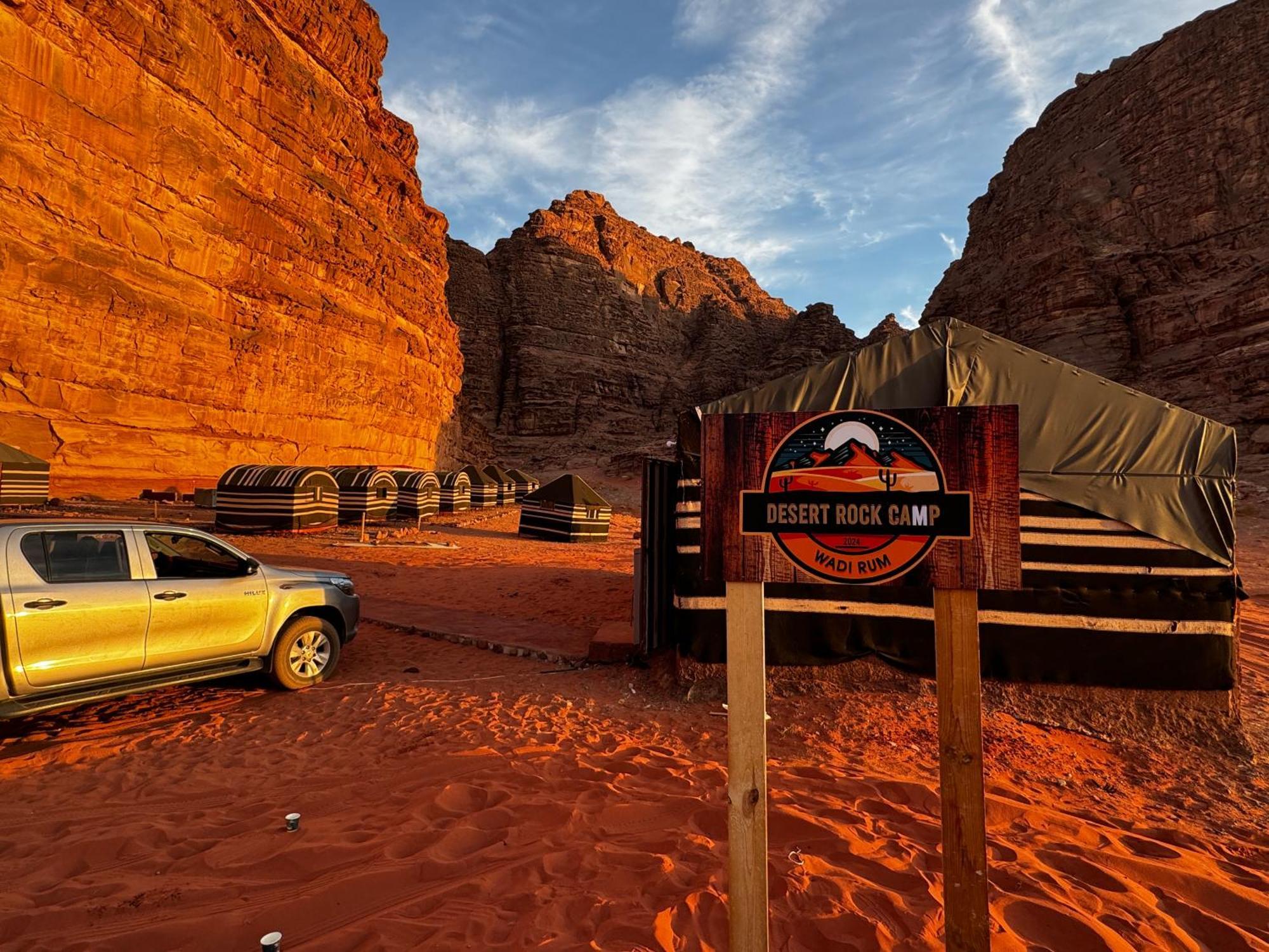 Desert Rock Camp Wadi Rum Exteriér fotografie